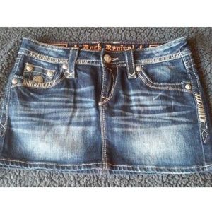 Rock Revival mini skirt